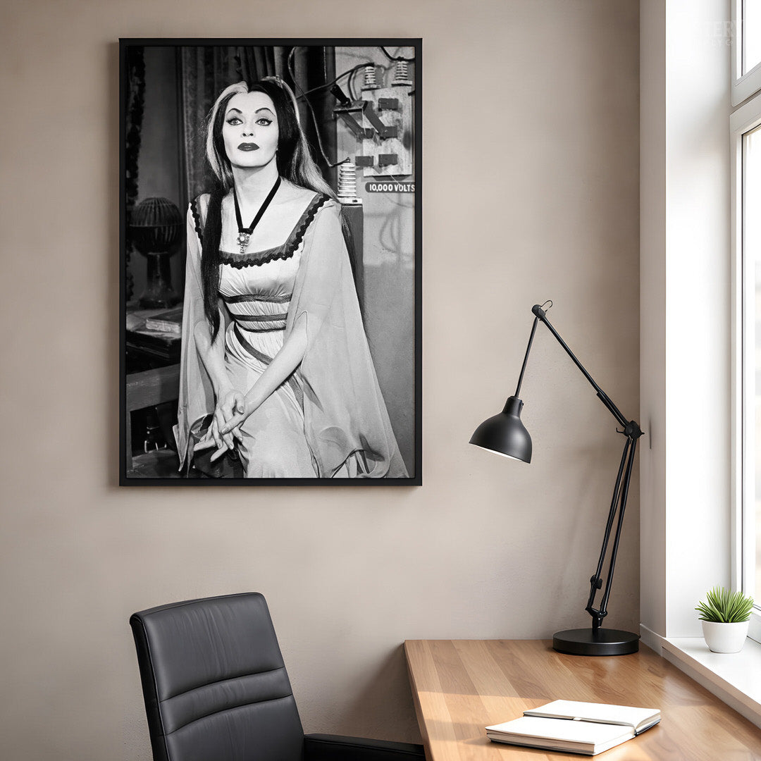 Lily Munster 10,000 Volts Vintage Munsters Vampire Photo