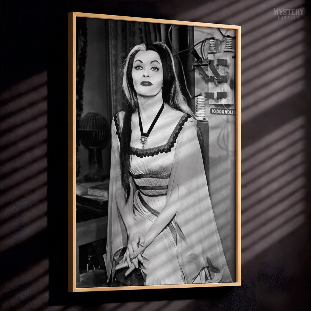Lily Munster 10,000 Volts Vintage Munsters Vampire Photo