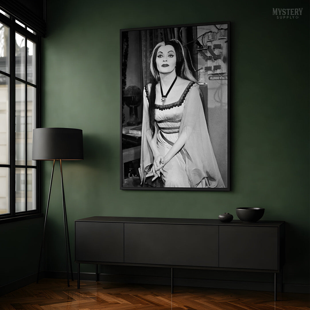 Lily Munster 10,000 Volts Vintage Munsters Vampire Photo