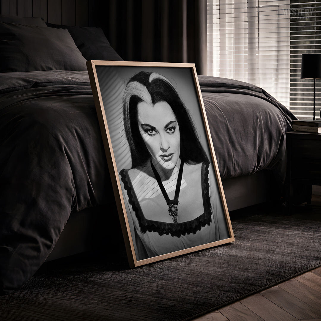 Lily Munster 1960s Vintage Vampire Portrait Photo