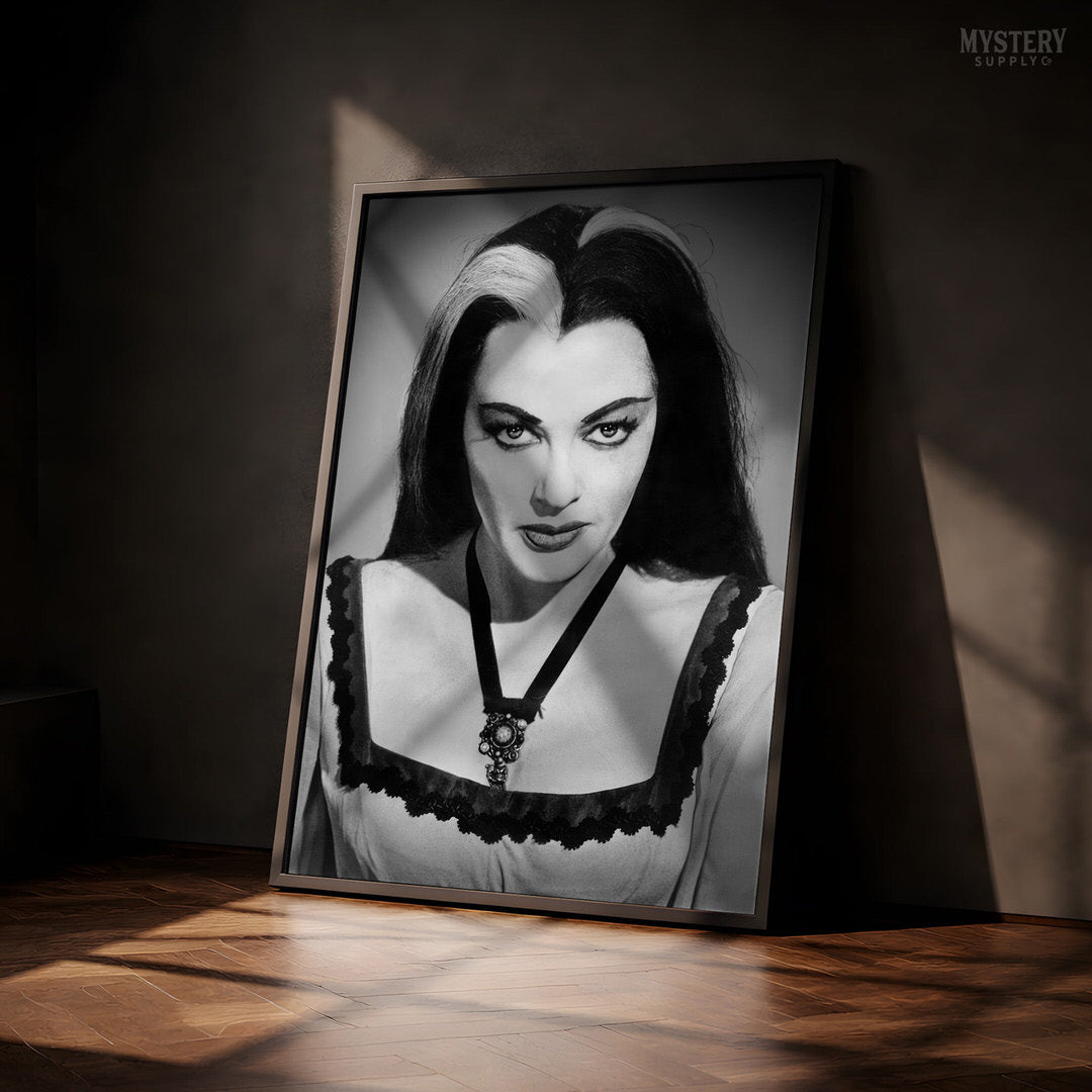 Lily Munster 1960s Vintage Vampire Portrait Photo