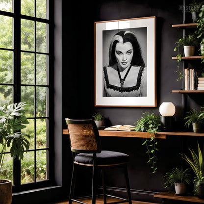 Lily Munster 1960s Vintage Vampire Portrait Photo