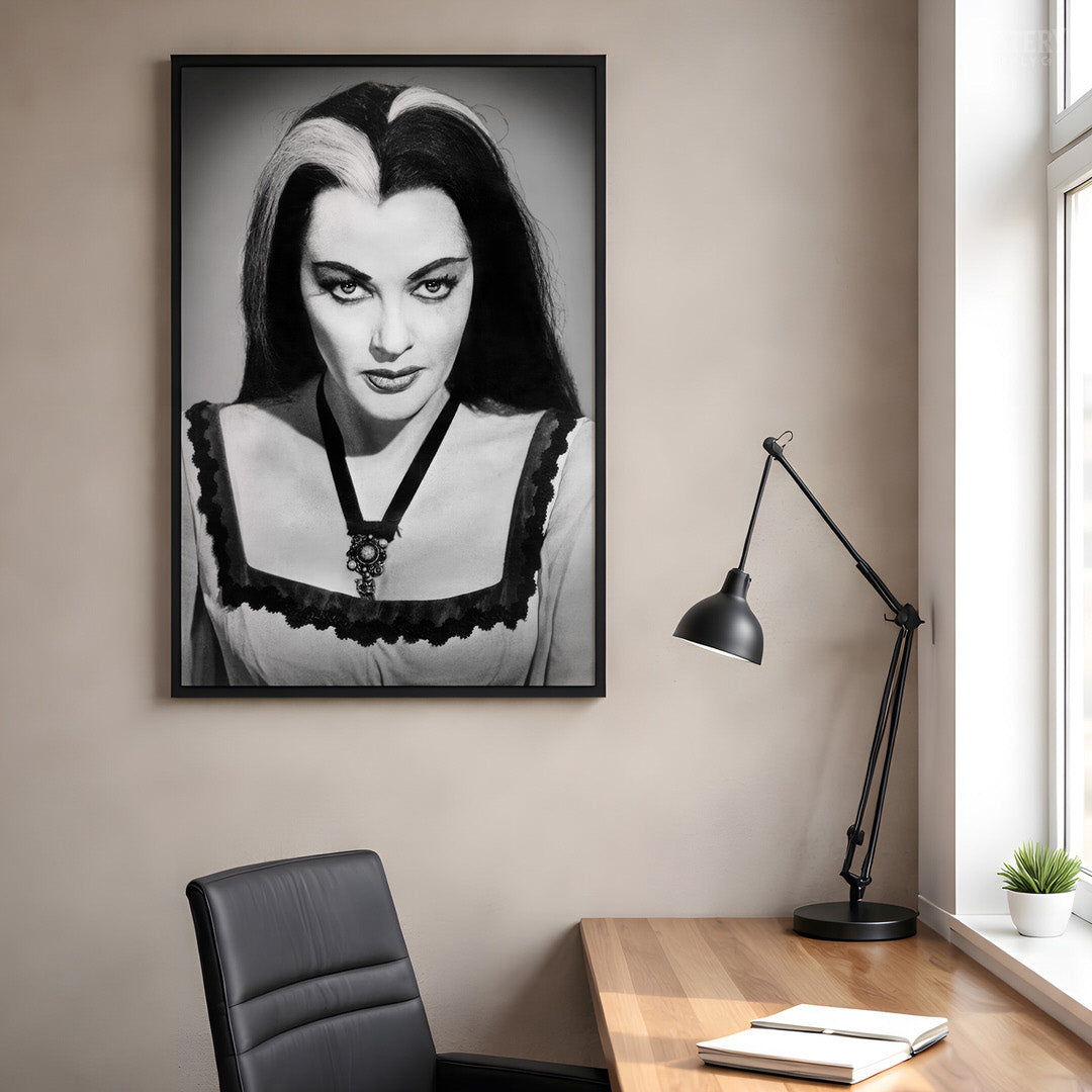 Lily Munster 1960s Vintage Vampire Portrait Photo
