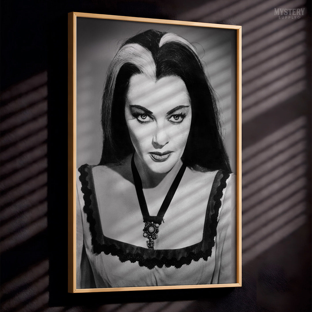 Lily Munster 1960s Vintage Vampire Portrait Photo