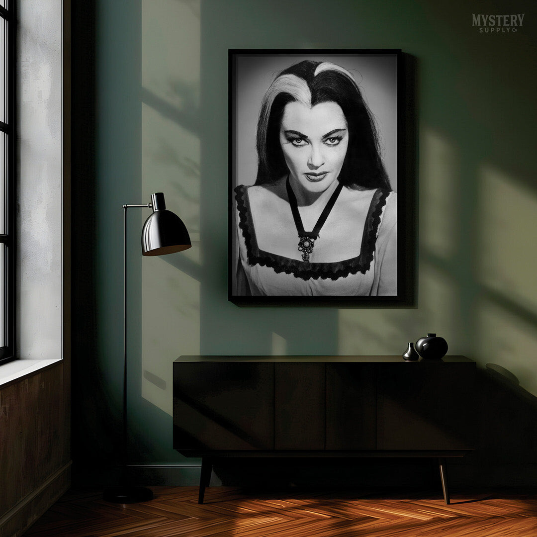 Lily Munster 1960s Vintage Vampire Portrait Photo