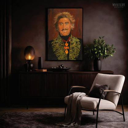Dr. Victor Frankenstein Portrait Painting Reproduction