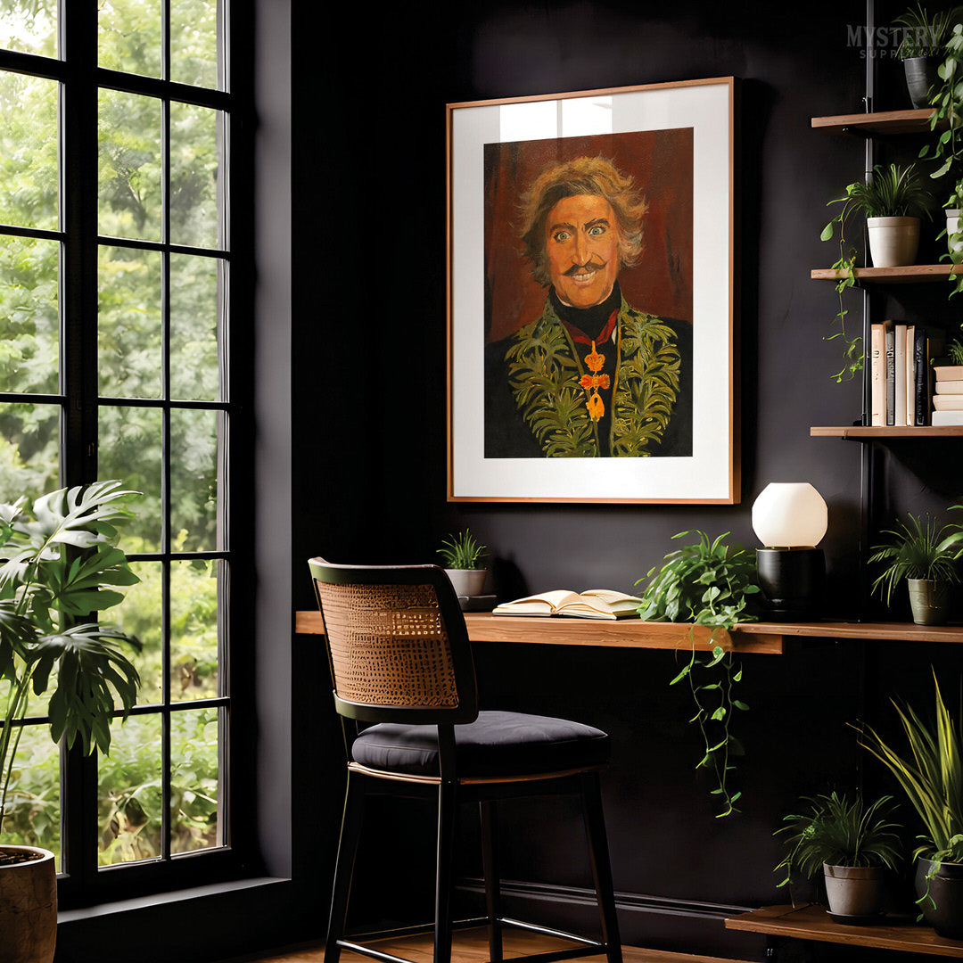 Dr. Victor Frankenstein Portrait Painting Reproduction