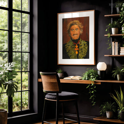 Dr. Victor Frankenstein Portrait Painting Reproduction