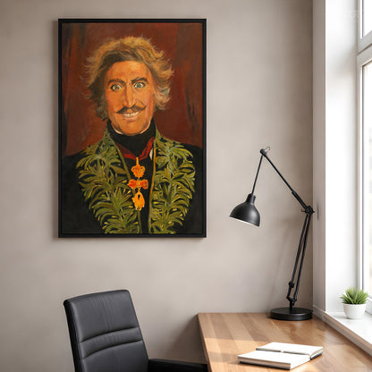 Dr. Victor Frankenstein Portrait Painting Reproduction