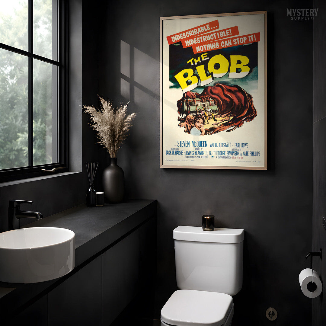 The Blob 1958 Sci-Fi Horror Movie Poster