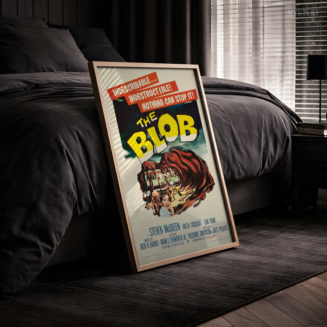 The Blob 1958 Sci-Fi Horror Movie Poster
