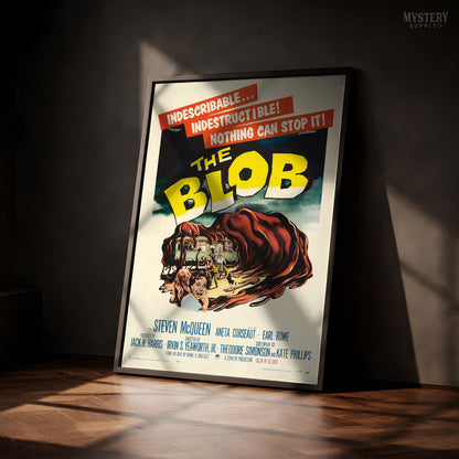 The Blob 1958 Sci-Fi Horror Movie Poster