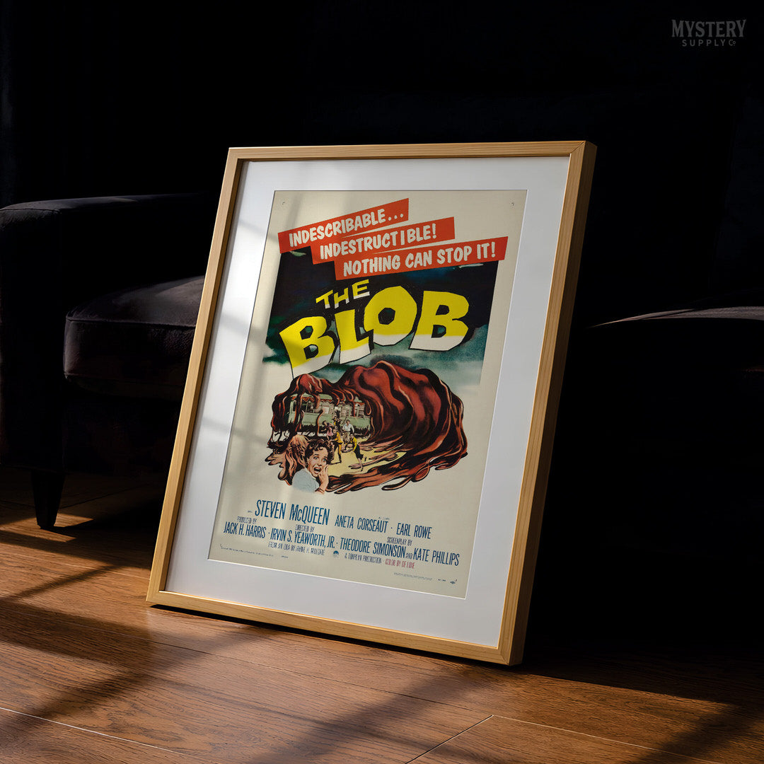 The Blob 1958 Sci-Fi Horror Movie Poster
