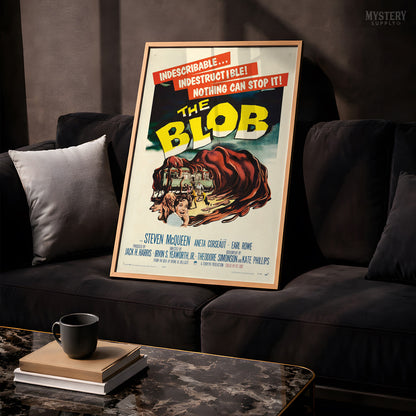 The Blob 1958 Sci-Fi Horror Movie Poster