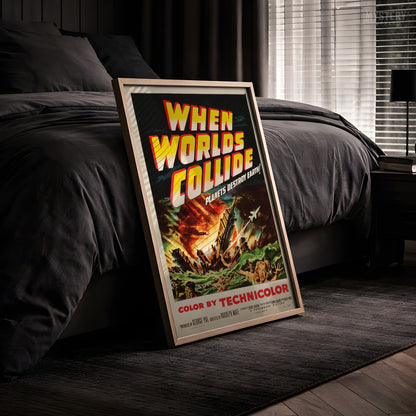 When Worlds Collide 1951 Science Fiction Movie Poster