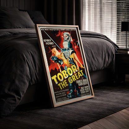 Tobor the Great Sci-Fi Movie Poster Art Print