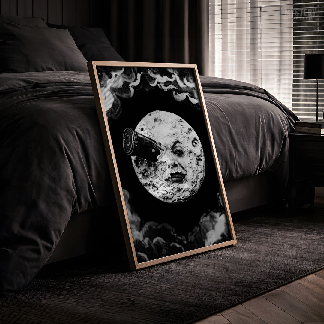 A Trip to the Moon 1902 Sci-Fi Movie Art Print