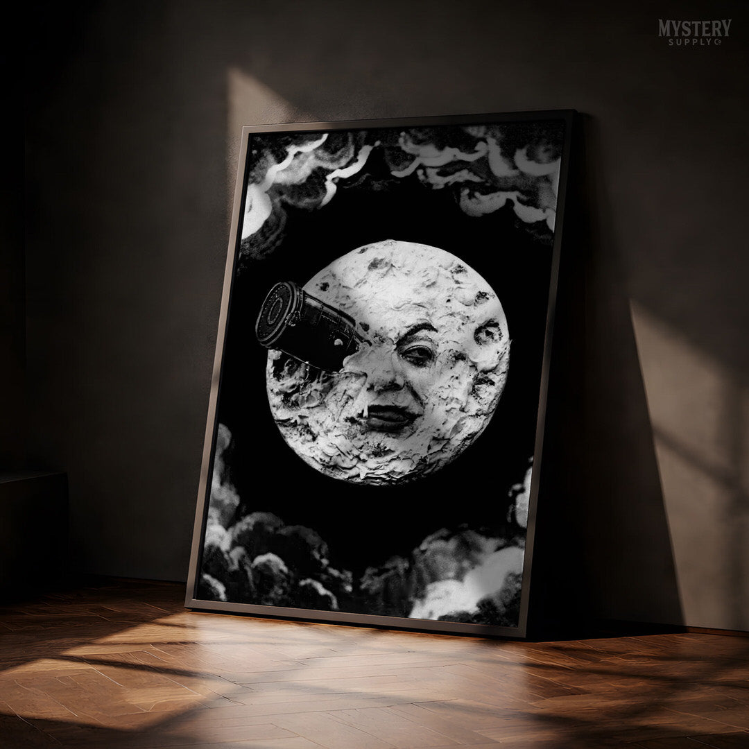 A Trip to the Moon 1902 Sci-Fi Movie Art Print