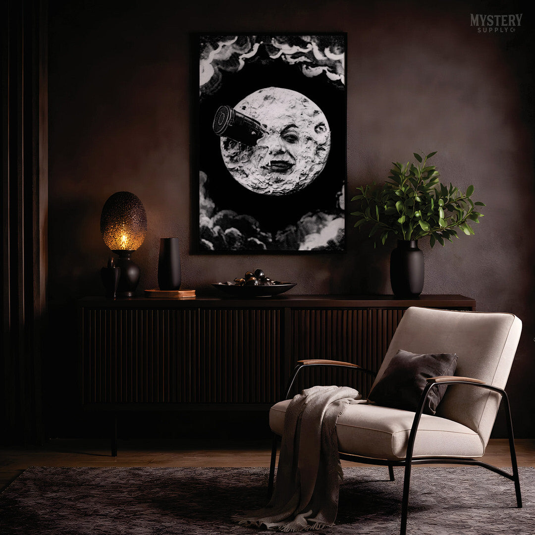 A Trip to the Moon 1902 Sci-Fi Movie Art Print