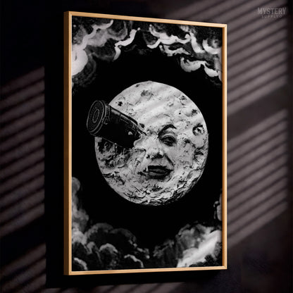 A Trip to the Moon 1902 Sci-Fi Movie Art Print