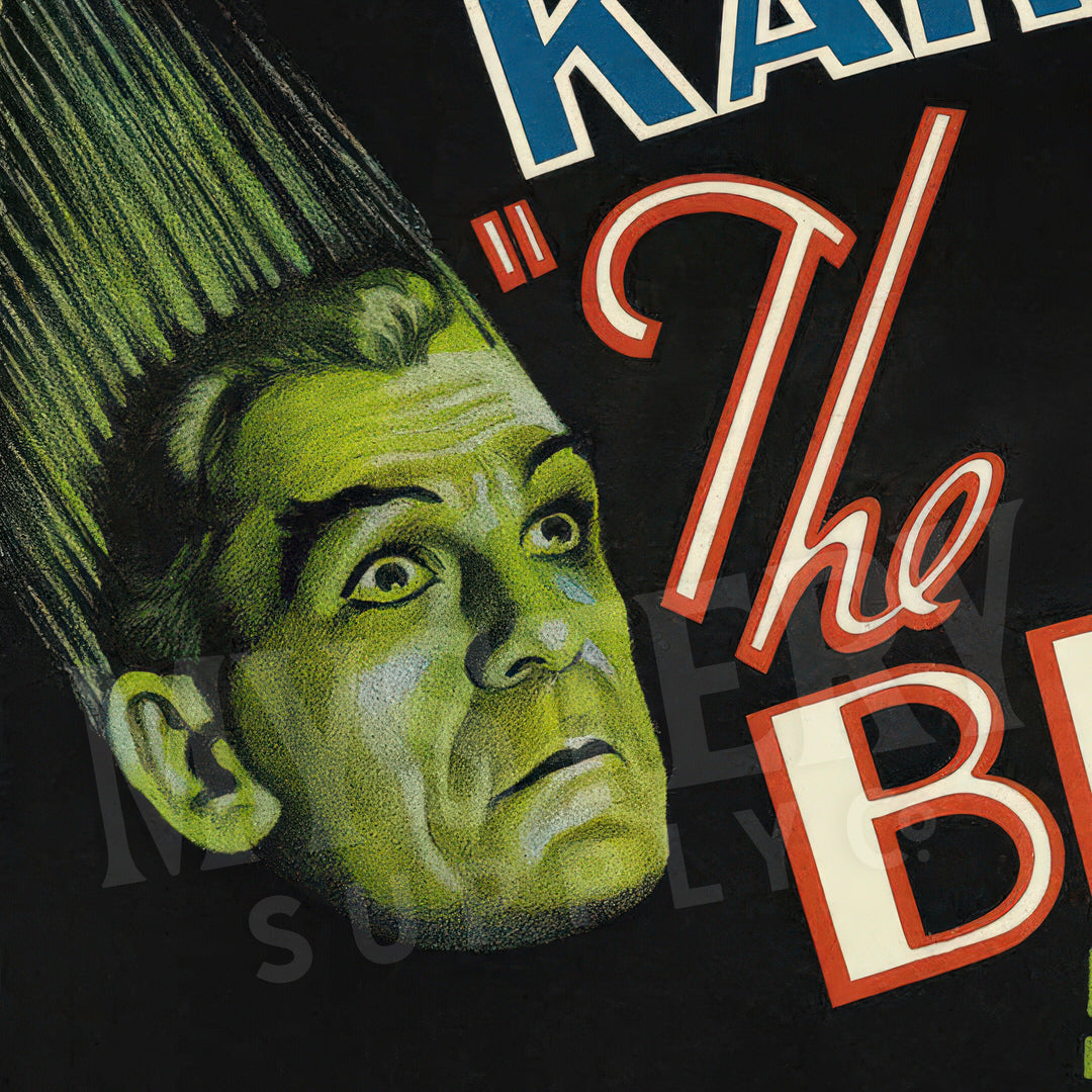 The Black Cat 1934 Vintage Horror Movie Poster wall decor art print from Mystery Supply Co. @mysterysupplyco