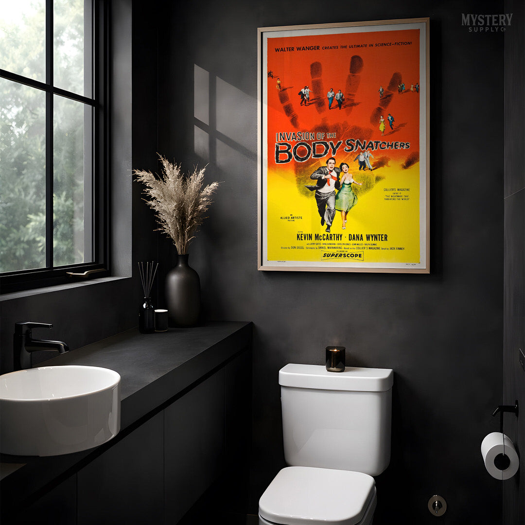 Invasion of the Body Snatchers Horror Sci-Fi Movie Art Print 1956