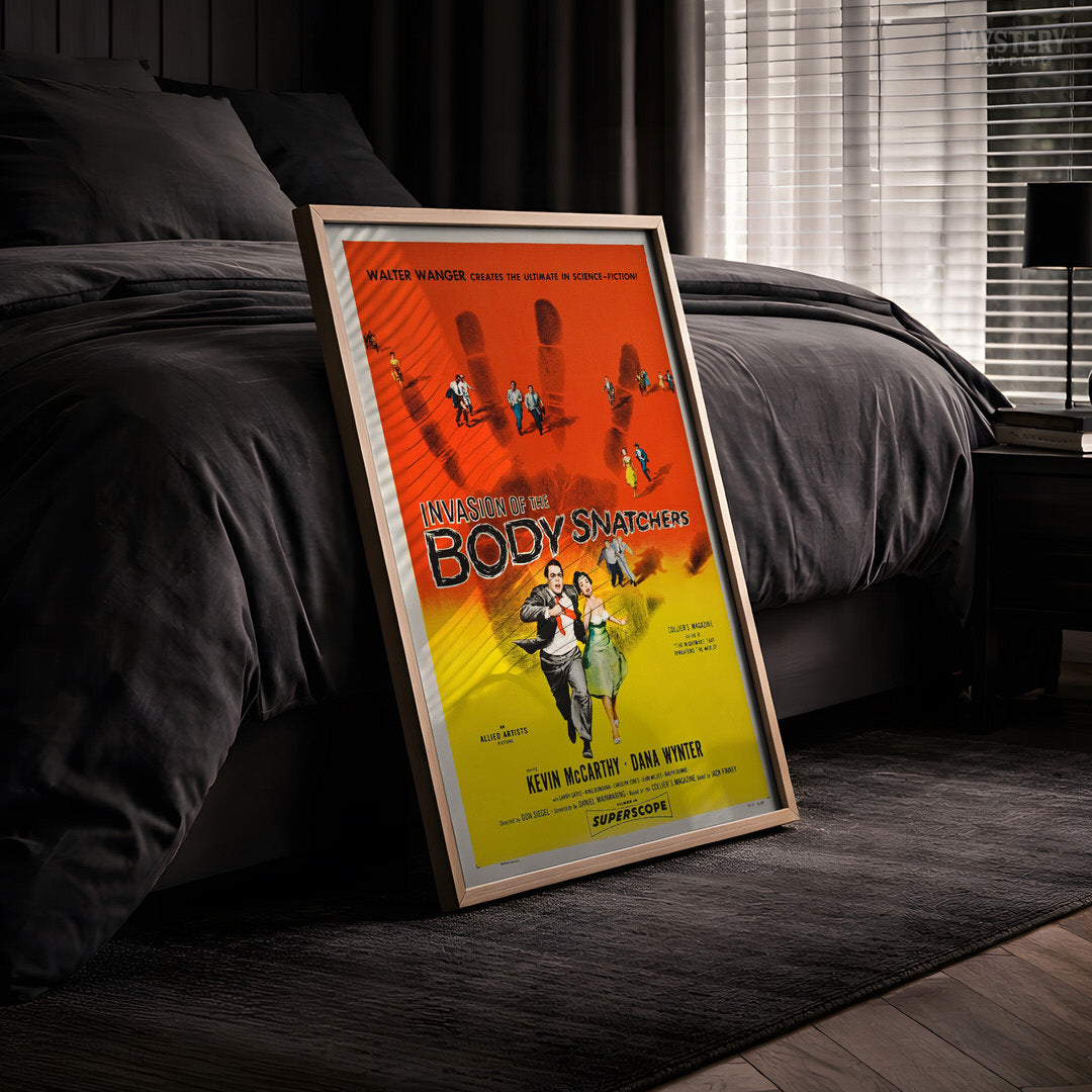 Invasion of the Body Snatchers Horror Sci-Fi Movie Art Print 1956