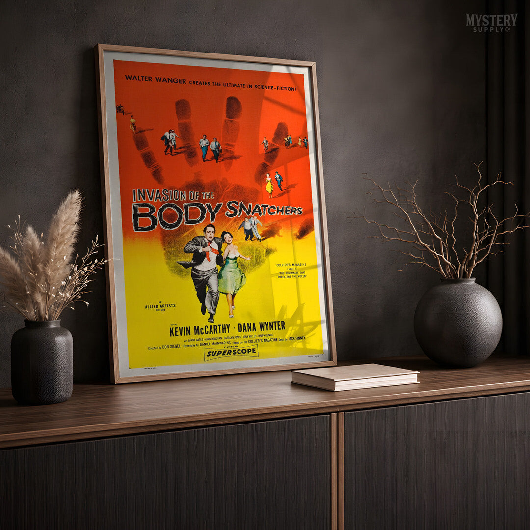 Invasion of the Body Snatchers Horror Sci-Fi Movie Art Print 1956