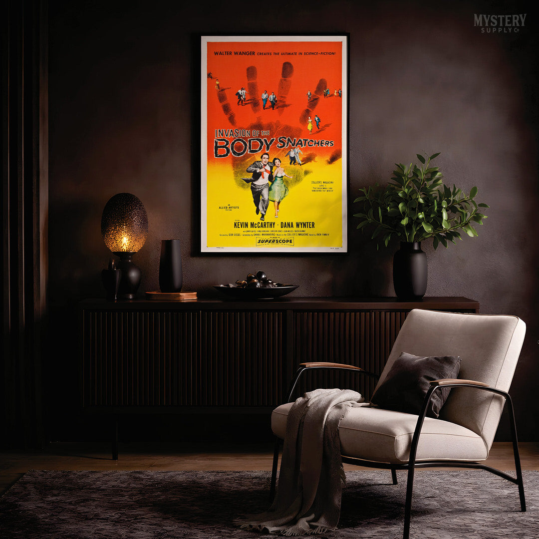 Invasion of the Body Snatchers Horror Sci-Fi Movie Art Print 1956