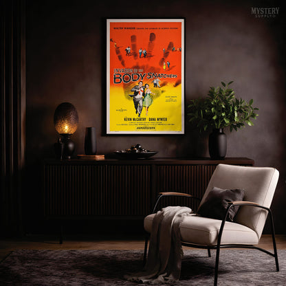 Invasion of the Body Snatchers Horror Sci-Fi Movie Art Print 1956