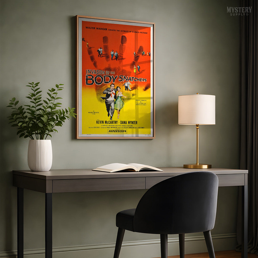 Invasion of the Body Snatchers Horror Sci-Fi Movie Art Print 1956