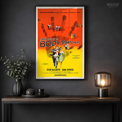 Invasion of the Body Snatchers Horror Sci-Fi Movie Art Print 1956