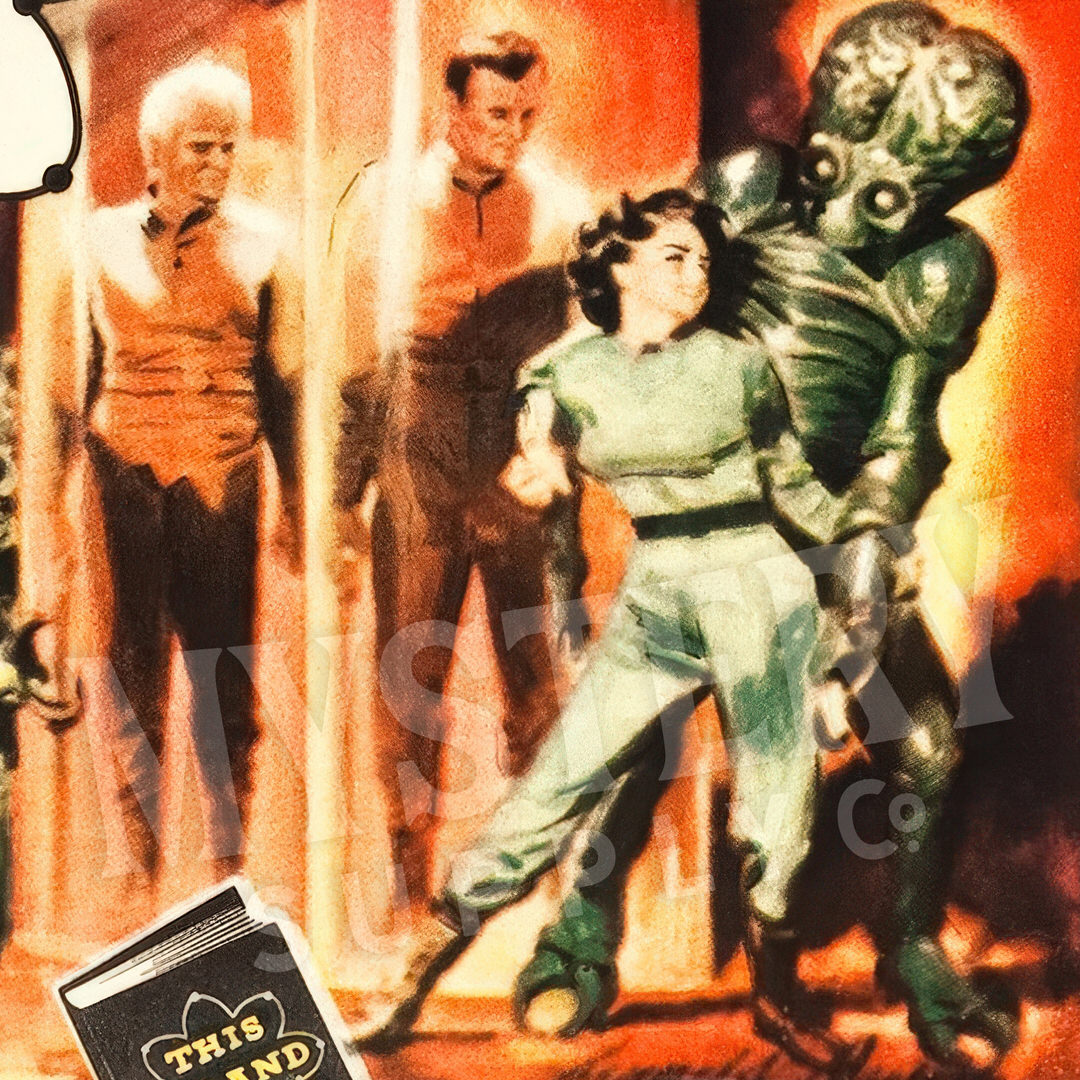 This Island Earth Sci-Fi Movie Poster 1955 wall decor art print from Mystery Supply Co. @mysterysupplyco