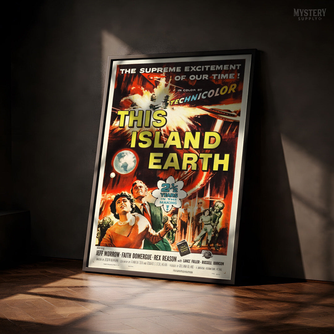 This Island Earth Sci-Fi Movie Poster Art Print 1955