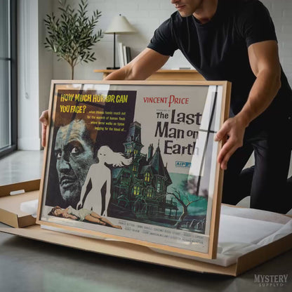 The Last Man on Earth 1964 Vincent Price Horror Movie Poster