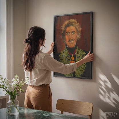 Dr. Victor Frankenstein Portrait Painting Reproduction