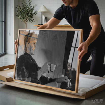 Frankenstein Smoking Drinking Tea Photo