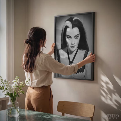 Lily Munster 1960s Vintage Vampire Portrait Photo