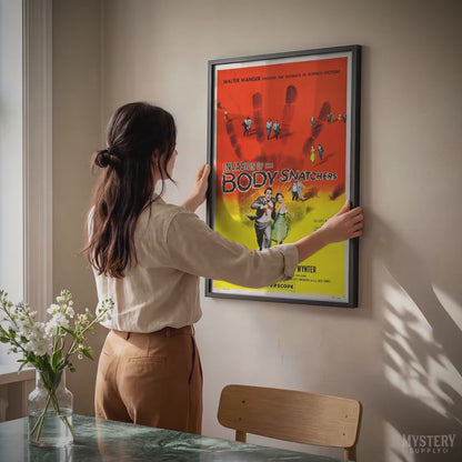 Invasion of the Body Snatchers Horror Sci-Fi Movie Art Print 1956