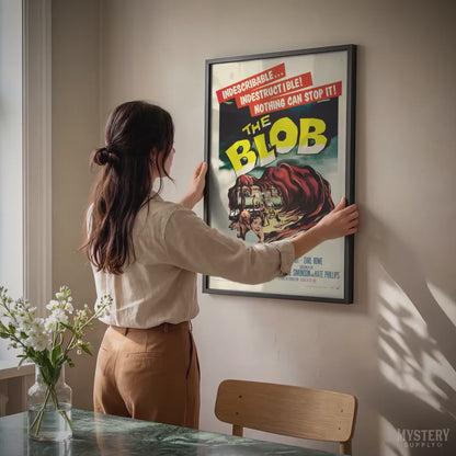 The Blob 1958 Sci-Fi Horror Movie Poster