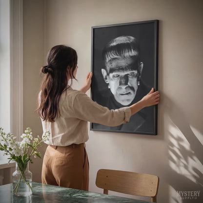Frankenstein 1931 Vintage Horror Movie Monster Photo