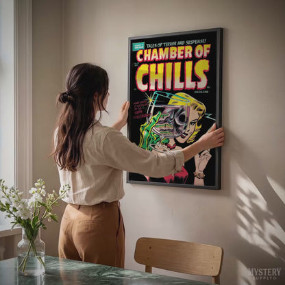 Chamber of Chills #19 Vintage Horror Comic Book Cover Art Poster