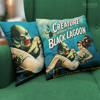 Creature From the Black Lagoon Square Decorative Throw Pillow Mystery Supply Co. Creature From the Black Lagoon Square Decorative Throw Pillow Mystery Supply Co.