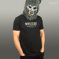 Mystery Supply Co. Classic Text Logo T-Shirt - Black Heather on werewolf