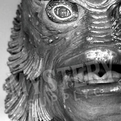 Creature from the Black Lagoon 1954 vintage horror monster gill man black and white photo reproduction from Mystery Supply Co. @mysterysupplyco