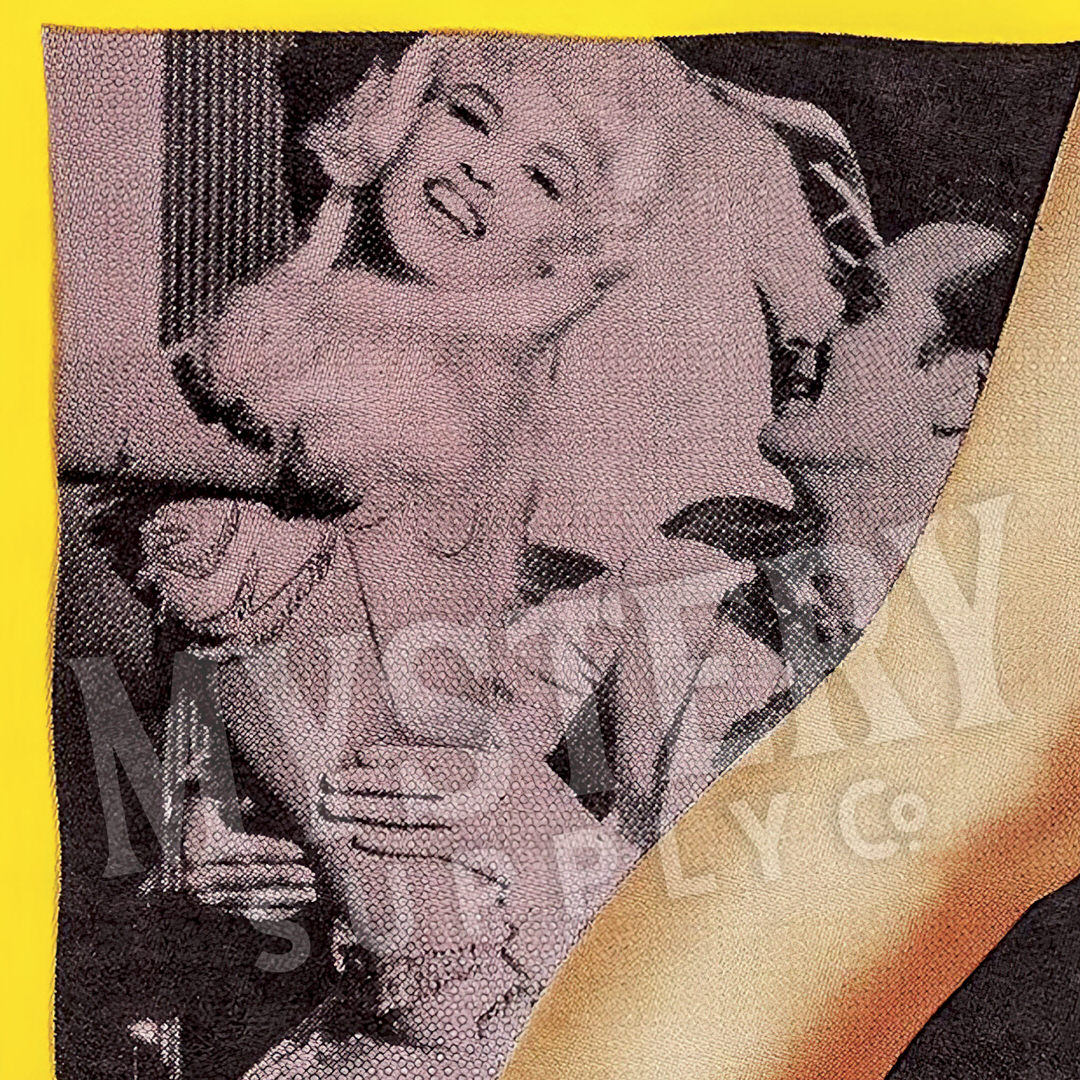Playgirl After Dark 1961 vintage crime sexploitation Jayne Mansfield movie poster reproduction from Mystery Supply Co. @mysterysupplyco