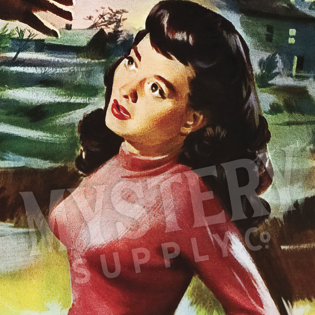 The Man From Planet X 1951 vintage science fiction UFO flying saucer alien movie poster reproduction from Mystery Supply Co. @mysterysupplyco
