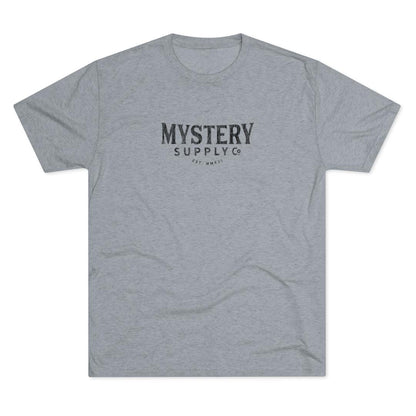 Mystery Supply Co. Classic Text Logo T-Shirt - gray heather
