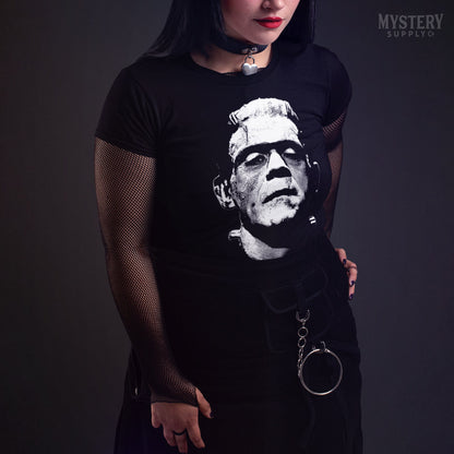Frankenstein Horror Monster Boris Karloff Mens Womens Unisex T-Shirt from Mystery Supply Co. @mysterysupplyco