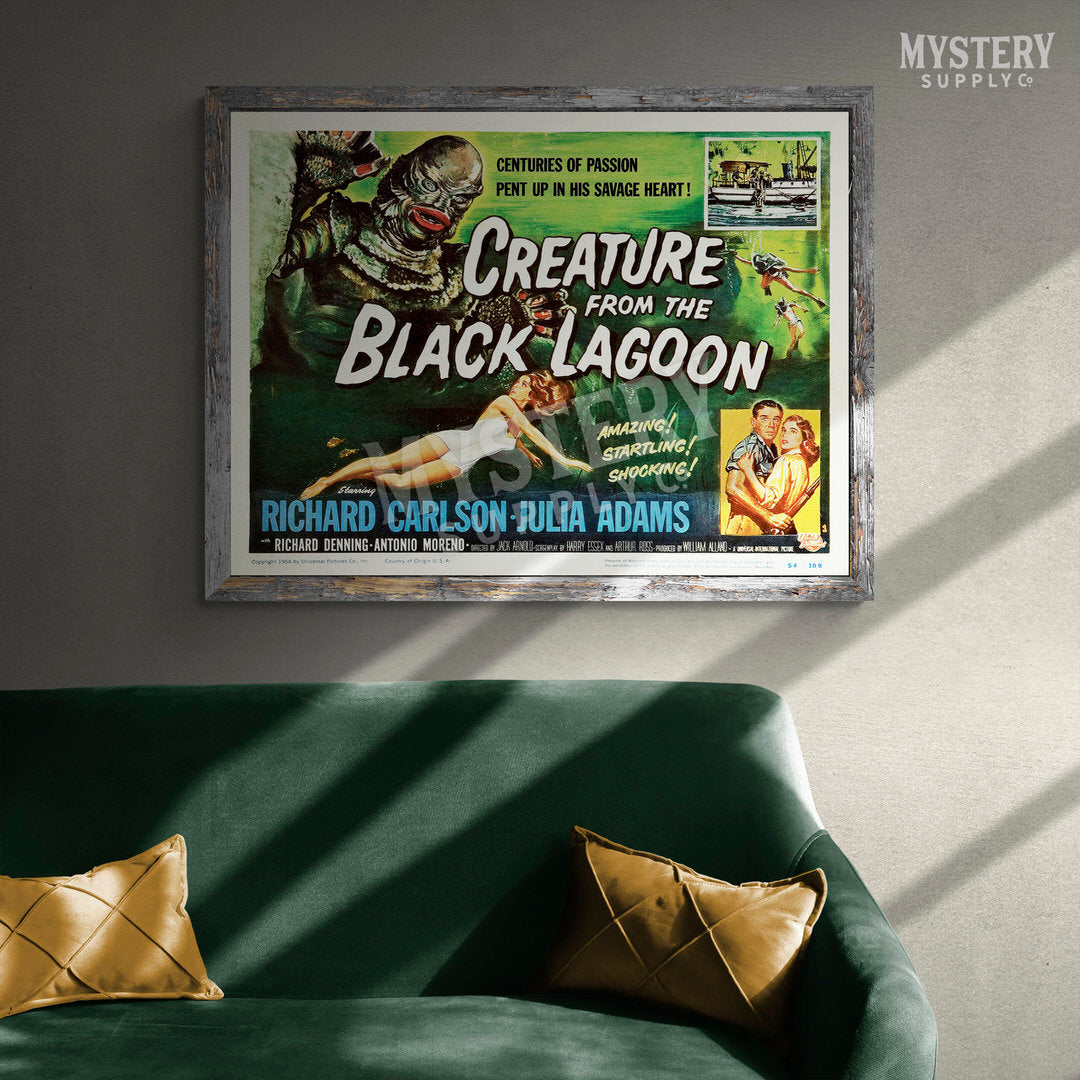 Creature Black Lagoon Movie store Poster Lobby